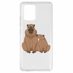 Чохол для Samsung S10 Lite Дві капібари