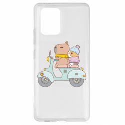 Чохол для Samsung S10 Lite Копібара та Морська свинка