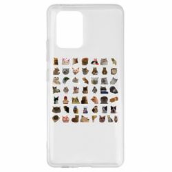 Чехол для Samsung S10 Lite Коты мем. - PrintSalon