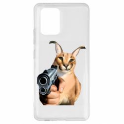 Чехол для Samsung S10 Lite Шлепа с пистолетом - PrintSalon