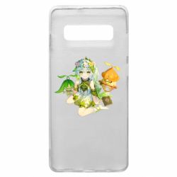 Чехол для Samsung S10+ Нахида Геншин - PrintSalon