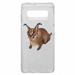 Чехол для Samsung S10+ Шлепа кот - PrintSalon