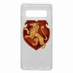 Чехол для Samsung S10 Cтарая эмблема Гриффиндор - PrintSalon