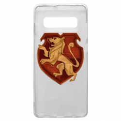 Чехол для Samsung S10+ Cтарая эмблема Гриффиндор - PrintSalon