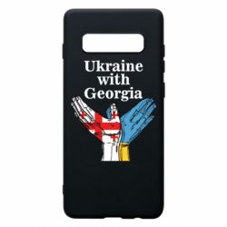Чехол для Samsung S10+ Украина с Грузией - PrintSalon