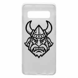 Чехол для Samsung S10 Викинг в Шлеме - PrintSalon