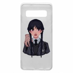 Чехол для Samsung S10 Wednesday and It - PrintSalon
