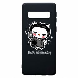 Чехол для Samsung S10 Wednesday Hello Kitty - PrintSalon