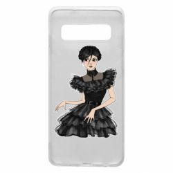 Чехол для Samsung S10 Wednesday Sketch - PrintSalon