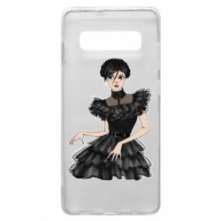 Чехол для Samsung S10+ Wednesday Sketch - PrintSalon