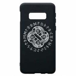 Чехол для Samsung S10e Celtic Dragon and Runes - PrintSalon