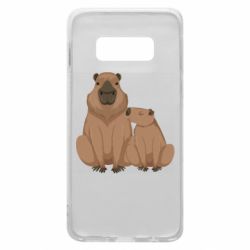 Чехол для Samsung S10e Две капибары - PrintSalon