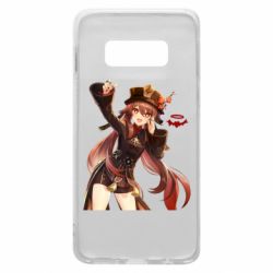 Чехол для Samsung S10e Ху Тао Геншин - PrintSalon