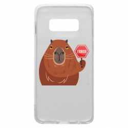 Чехол для Samsung S10e Капибара. Error - PrintSalon