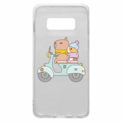 Чехол для Samsung S10e Капибара и Морская свинка - PrintSalon
