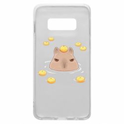 Чехол для Samsung S10e Морда капибары - PrintSalon