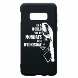 Чехол для Samsung S10e Wednesday girl - PrintSalon