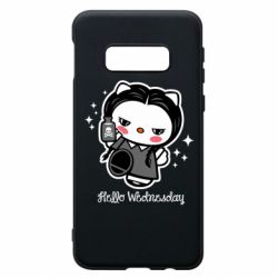 Чехол для Samsung S10e Wednesday Hello Kitty - PrintSalon