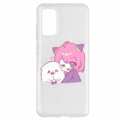 Чехол для Samsung S20 Аня и Бонд Форджер - PrintSalon