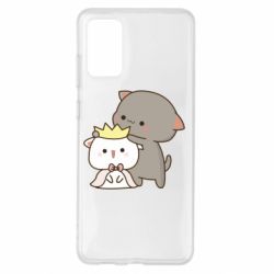 Чехол для Samsung S20+ Чиби котики - PrintSalon