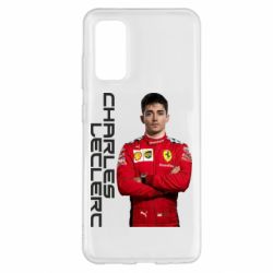 Чехол для Samsung S20 F1 Charles Leclerc - PrintSalon