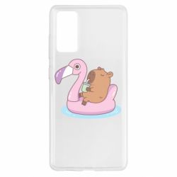 Чехол для Samsung S20 FE Capybara Chilling - PrintSalon