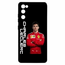 Чехол для Samsung S20 FE F1 Charles Leclerc - PrintSalon