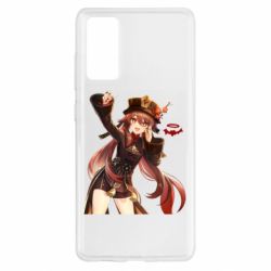 Чехол для Samsung S20 FE Ху Тао Геншин - PrintSalon