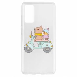 Чехол для Samsung S20 FE Капибара и Морская свинка - PrintSalon
