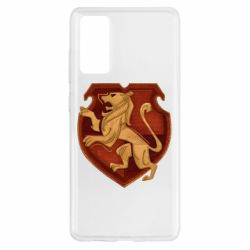 Чехол для Samsung S20 FE Cтарая эмблема Гриффиндор - PrintSalon