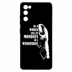 Чехол для Samsung S20 FE Wednesday girl - PrintSalon