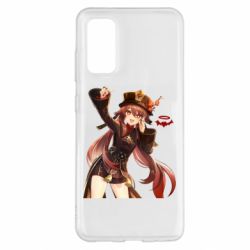 Чехол для Samsung S20 Ху Тао Геншин - PrintSalon