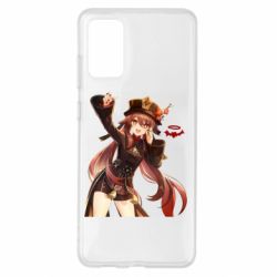 Чехол для Samsung S20+ Ху Тао Геншин - PrintSalon