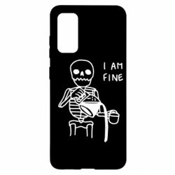 Чехол для Samsung S20 I'm Fine... - PrintSalon