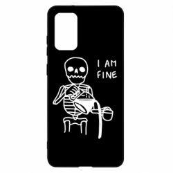 Чехол для Samsung S20+ I'm Fine... - PrintSalon