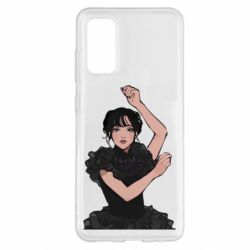 Чехол для Samsung S20 Уэнсдей арт - PrintSalon