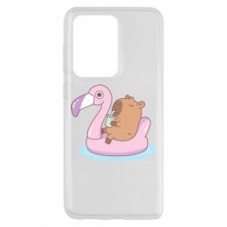 Чехол для Samsung S20 Ultra Capybara Chilling - PrintSalon