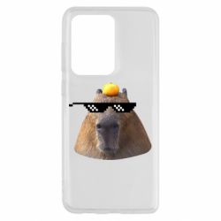 Чехол для Samsung S20 Ultra Capybara cool