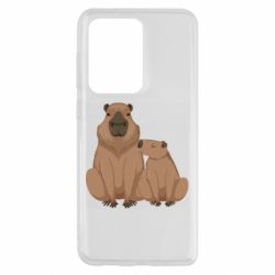 Чехол для Samsung S20 Ultra Две капибары - PrintSalon