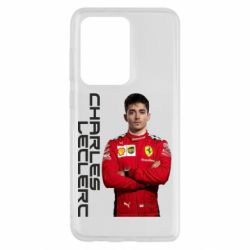 Чехол для Samsung S20 Ultra F1 Charles Leclerc - PrintSalon