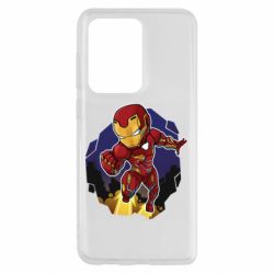 Чехол для Samsung S20 Ultra Flying Iron man - PrintSalon