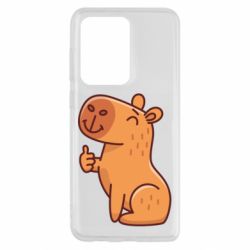Чехол для Samsung S20 Ultra Капибара лайк - PrintSalon