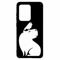 Чохол для Samsung S20 Ultra Копібара та Пташка - PrintSalon