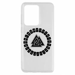Чехол для Samsung S20 Ultra Scandinavian Runes And Walknut - PrintSalon
