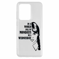 Чехол для Samsung S20 Ultra Wednesday girl - PrintSalon