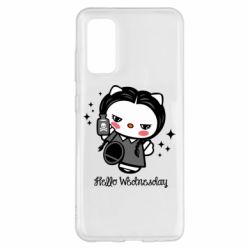 Чехол для Samsung S20 Wednesday Hello Kitty - PrintSalon