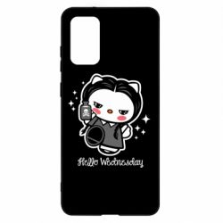 Чехол для Samsung S20+ Wednesday Hello Kitty - PrintSalon