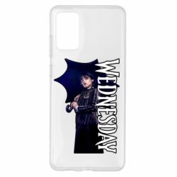 Чехол для Samsung S20+ Wendesday Addams - PrintSalon