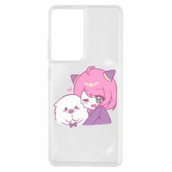 Чехол для Samsung S21 Ultra Аня и Бонд Форджер - PrintSalon