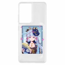 Чехол для Samsung S21 Ultra Аяка в рамке - PrintSalon